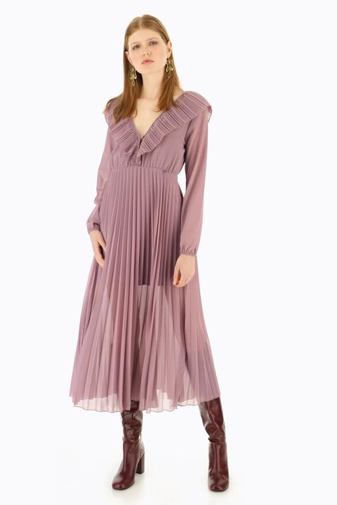 dixie abito plissettato