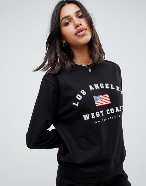 Sudadera Los Angeles De Asos Design Lounge