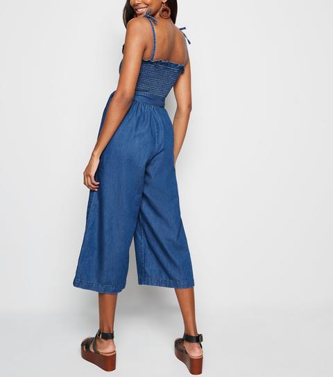 new look jumpsuit denim