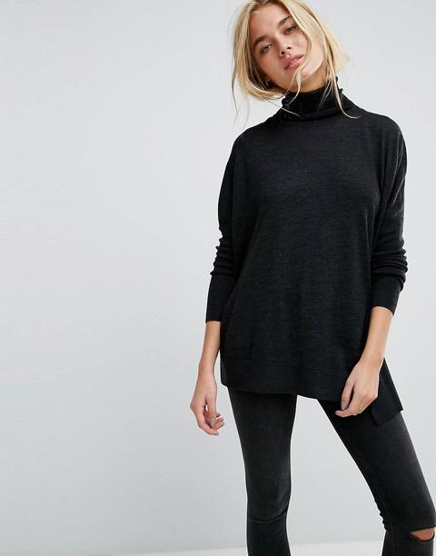 Jersey En Negro Marga Iris De Allsaints