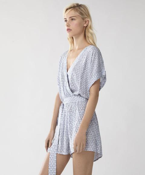 Mono Marino Color: Crudo Talla: S Material: Viscosa,