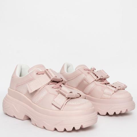 chunky sneakers pink