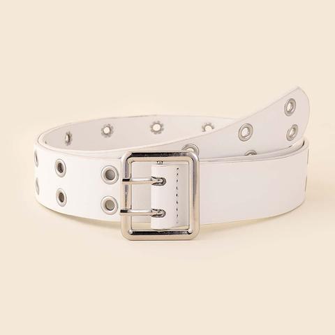 Eyelet Decor Belt