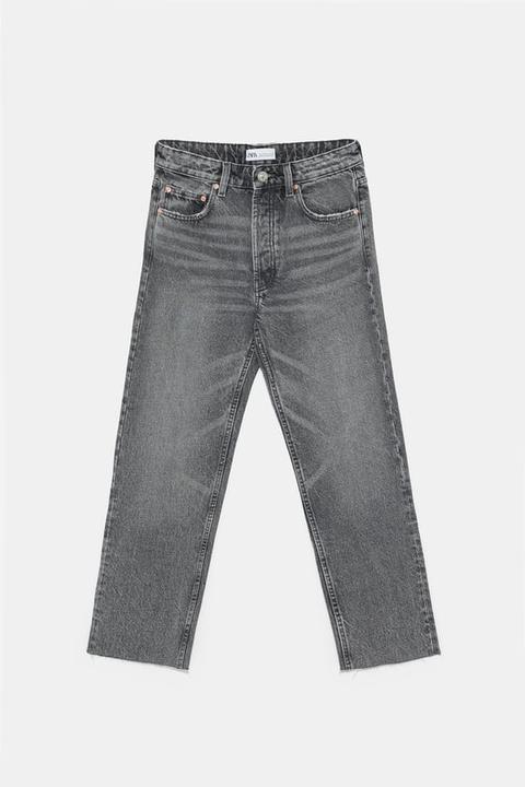 Straight-leg Mid-rise Jeans