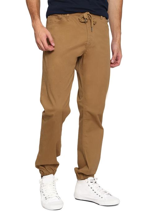 slim fit chino joggers