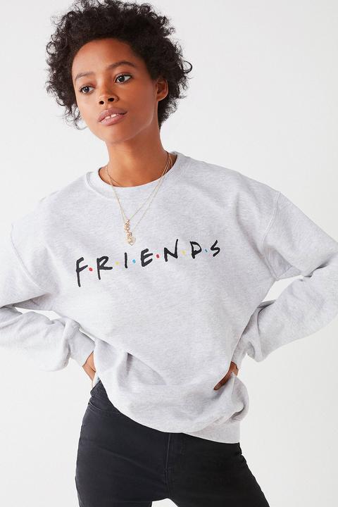 Friends Logo Crew Neck Sweatshirt - Womens L