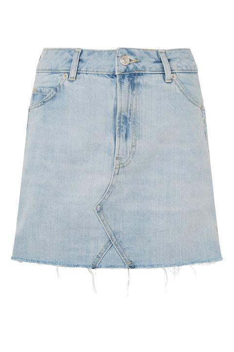 Moto Popper Mini Skirt