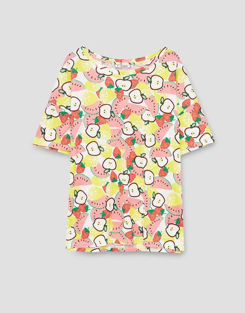 Camiseta Allover Frutas