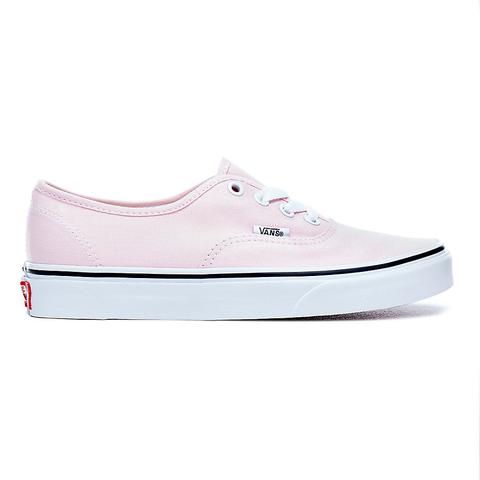 womens pink and white vans
