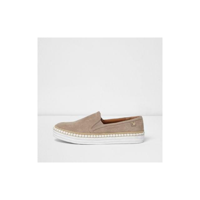 river island espadrille flatform