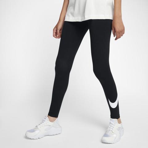 Nike Sportswear Leggings Con Swoosh - Mujer - Negro