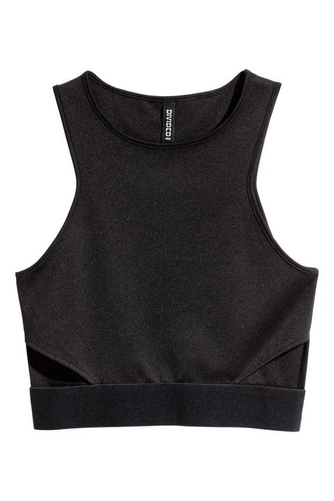 H & M - Canotta Cut-out - Nero