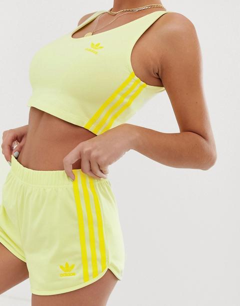 adidas shorts neon