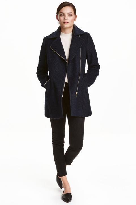 Cappotto In Misto Lana