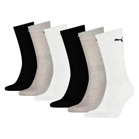 Pack De 6 Calcetines Deportivos Unisex Puma Ecom, Gris, Talla 35-38 | Puma Hombres