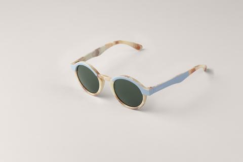 Light Blue/marble Dalston With Classical Lenses