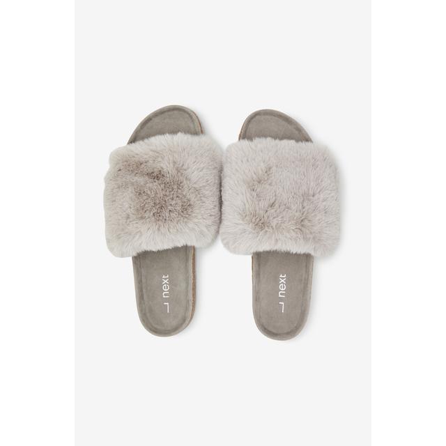 next fur slippers