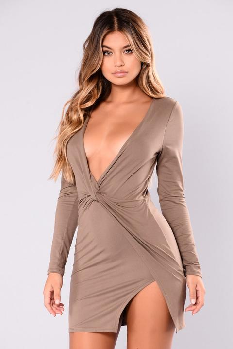 Sugar Frenzy Dress - Mocha