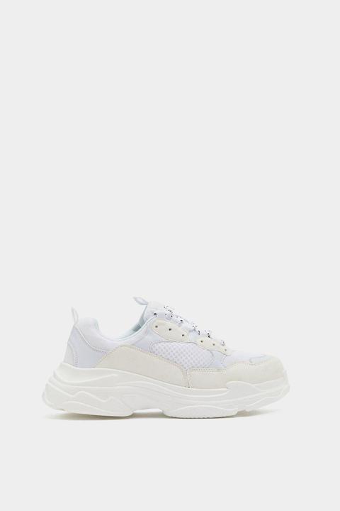 Crank It Up Chunky Mesh Sneakers