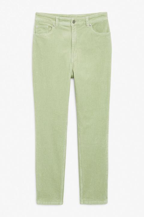 Corduroy Trousers - Green