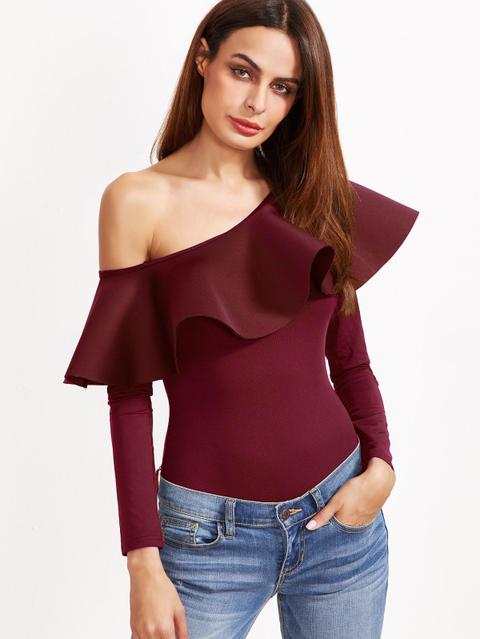 Body Con Spalle Asimmetriche