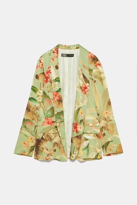 Veste À Imprimé Floral