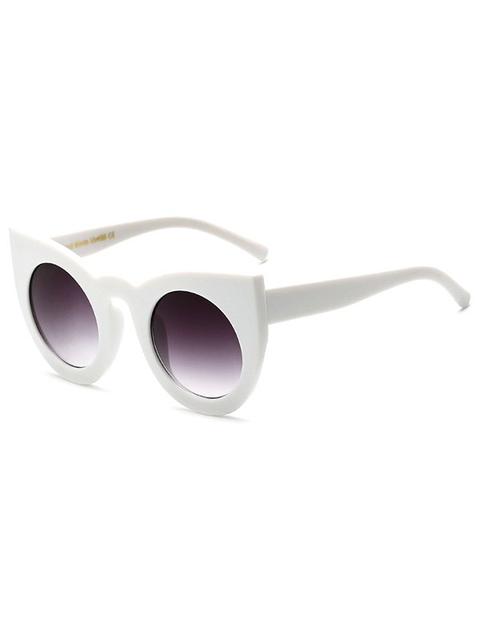 Round Lens Cat Eye Sunglasses