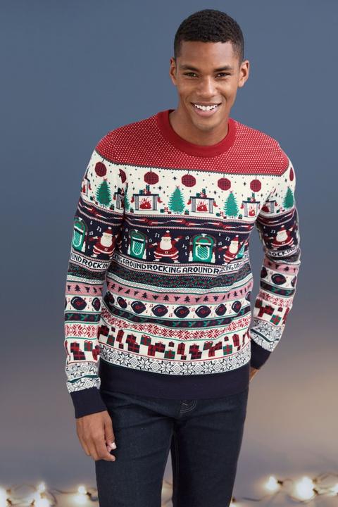 mens christmas jumper next