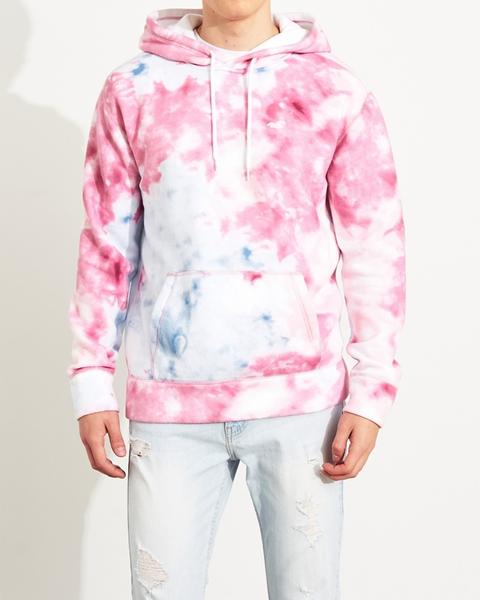 Tie-dye Hoodie from Hollister on 21 Buttons