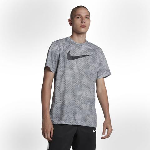 Nike Dri-fit Elite Camiseta De Baloncesto De Manga Corta - Hombre - Gris