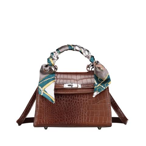 Grace Scarf Bag Brown