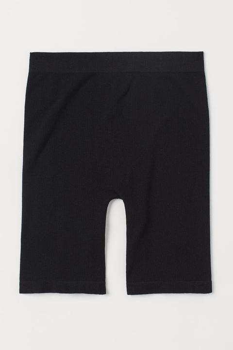 Short Cycliste Sans Coutures - Noir