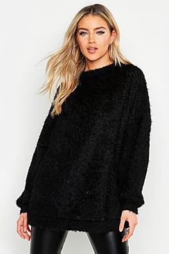 Pullover Boyfriend Oversize In Maglia Morbida