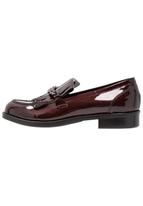 Uma Parker Scarpe Senza Lacci Vernice Bordeaux