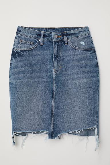 Jeansrock - Blue - Damen