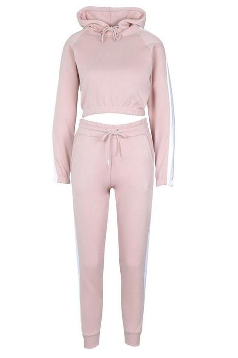 dusky pink tracksuit