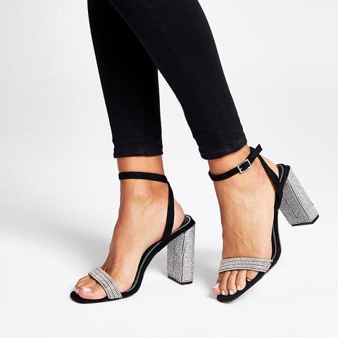 River island diamante sandals hot sale