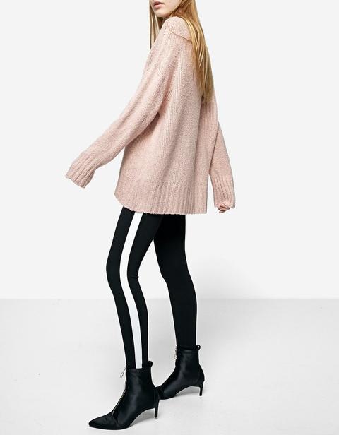 Pullover Oversize Rosa Pastello