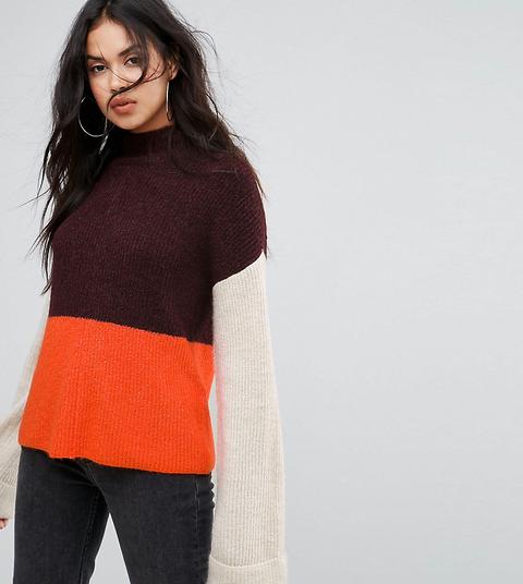 Missguided - Maglione A Blocchi Di Colore - Multicolore