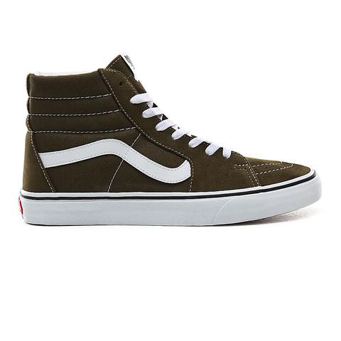 Vans Zapatillas Sk8-hi (beech/true White) Mujer Verde