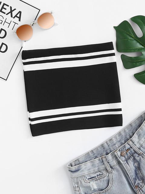 Contrast Tube Top
