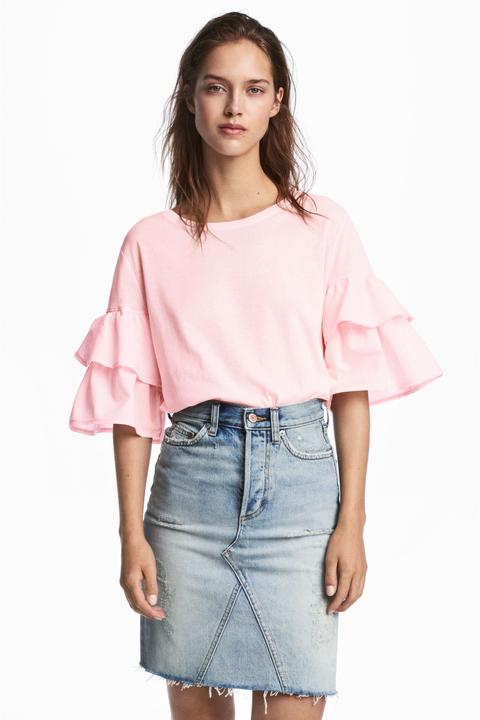 Top In Jersey Con Volant