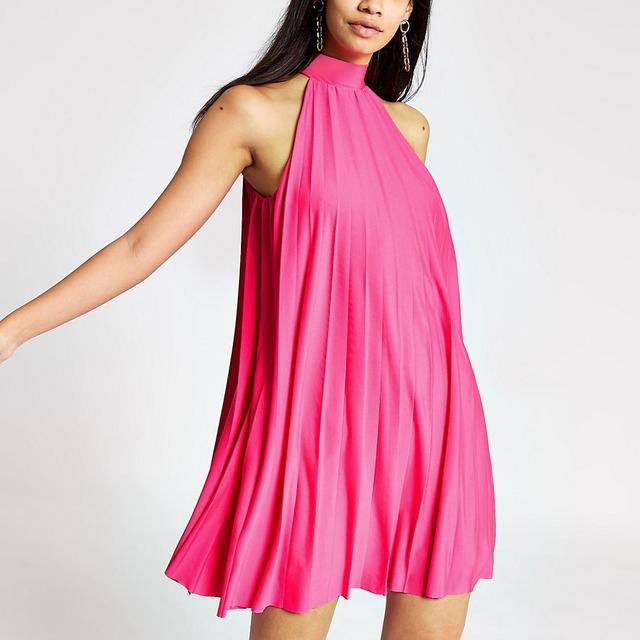 river island halter neck dress