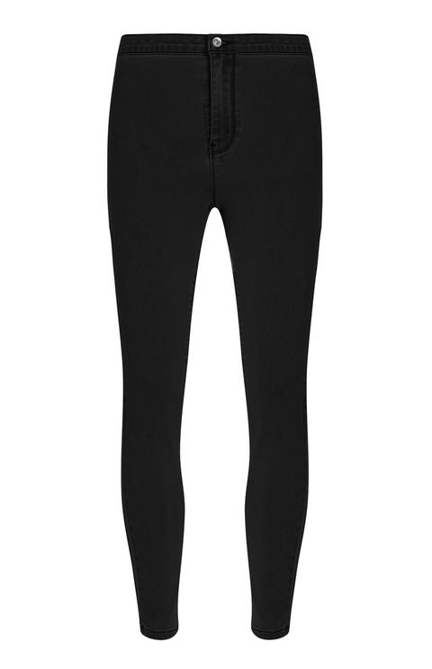 Black High Waisted Skinny Jeans