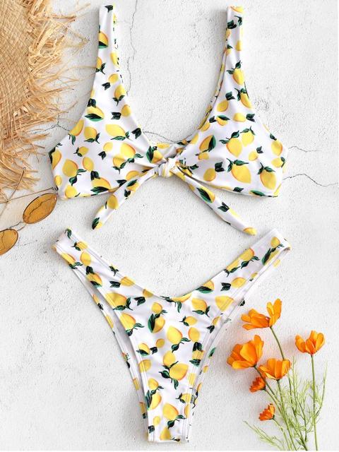 zaful lemon bikini