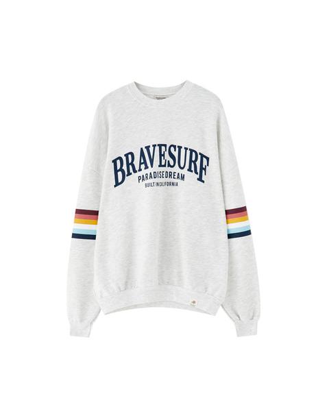 Sudadera Franja Arcoíris