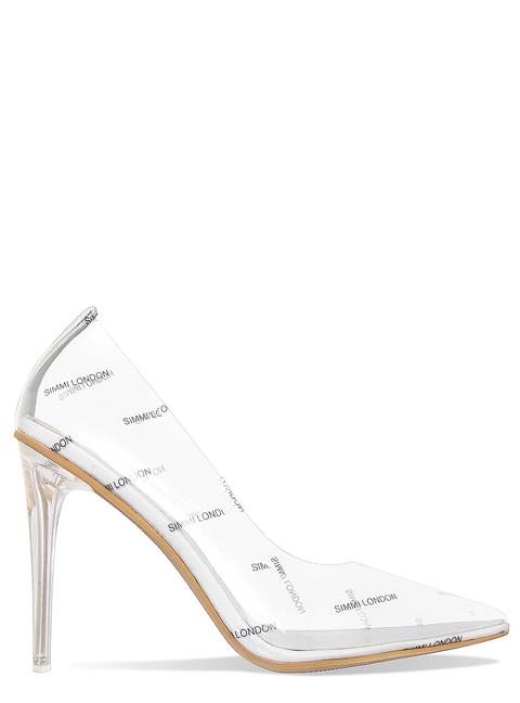 City White One Million Clear Logo Court Shoes