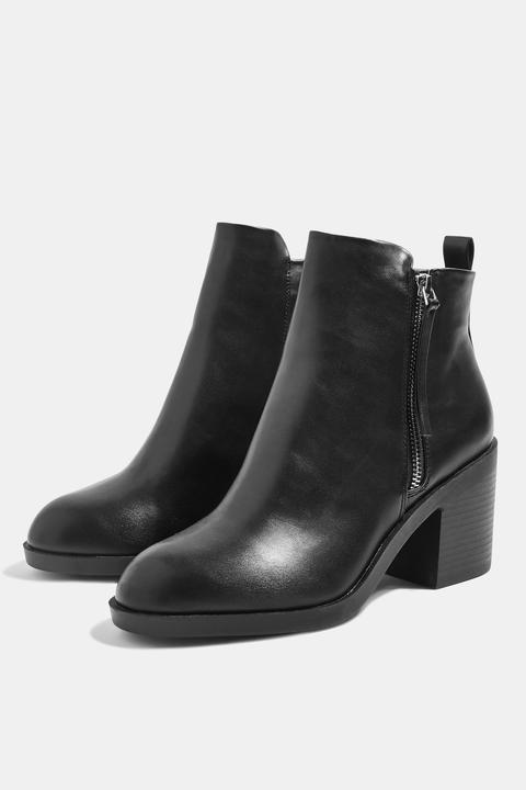 Womens Brittney Ankle Boots - Black, Black from Topshop on 21 Buttons