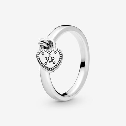 Pandora Bague Cadenas En Forme De Cœur
