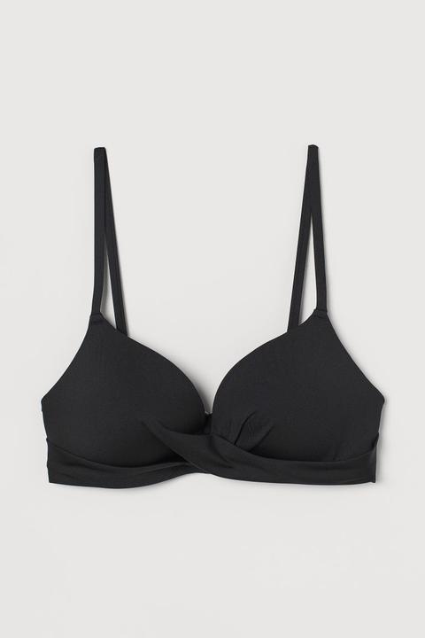 Top De Bikini Push-up - Negro